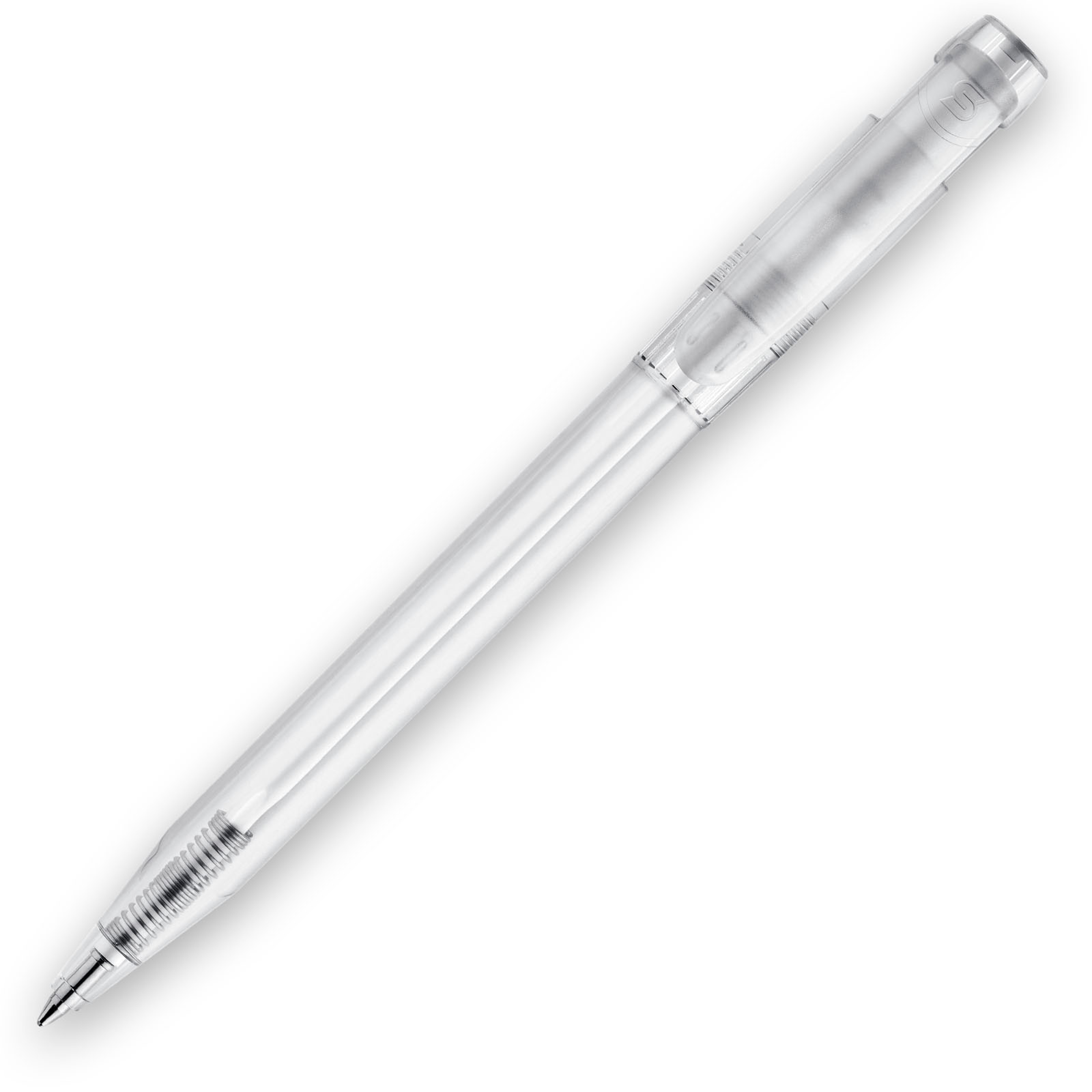 Kugelschreiber Pier Clear Transparent