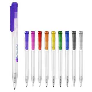 Kugelschreiber Ingeo TM Pen Clear Transparent