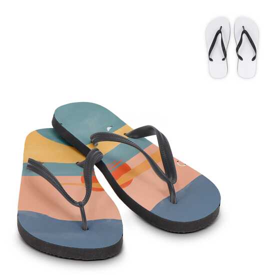 Flip Flops Größe XL 43/46 Sublimation