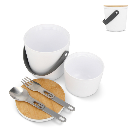 Lunch-Behälter R-PP & Bambus