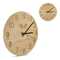 Wanduhr Bambus