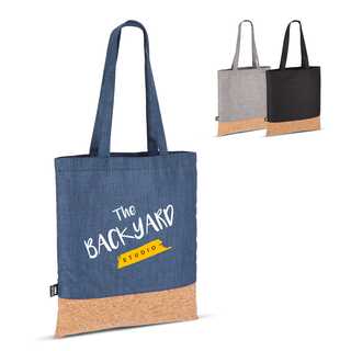 Tragetasche R-PET &amp; Kork 35 x 40cm