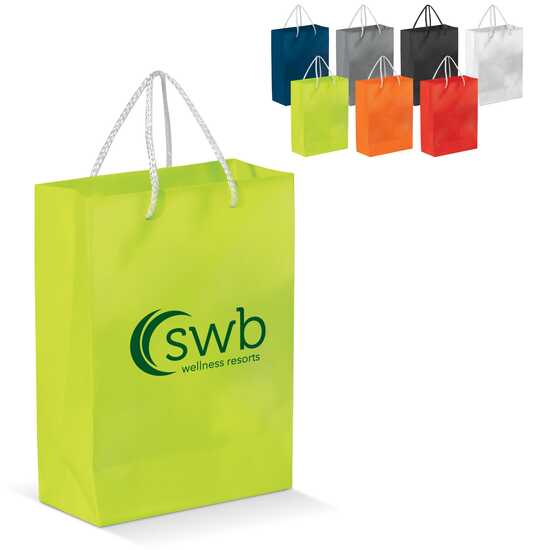 Laminierte Papiertasche, groß