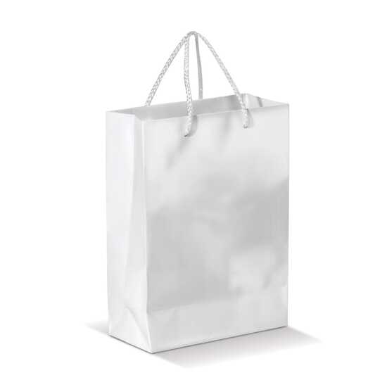 Laminierte Papiertasche, groß