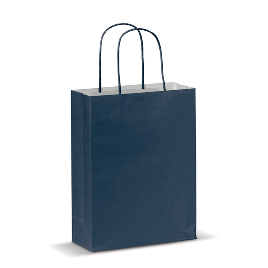 Kleine Papiertasche im Eco Look 120g/m²