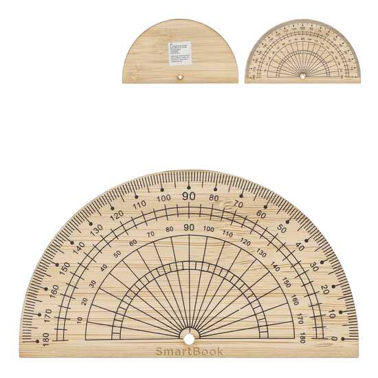 Winkelmesser aus Bambus