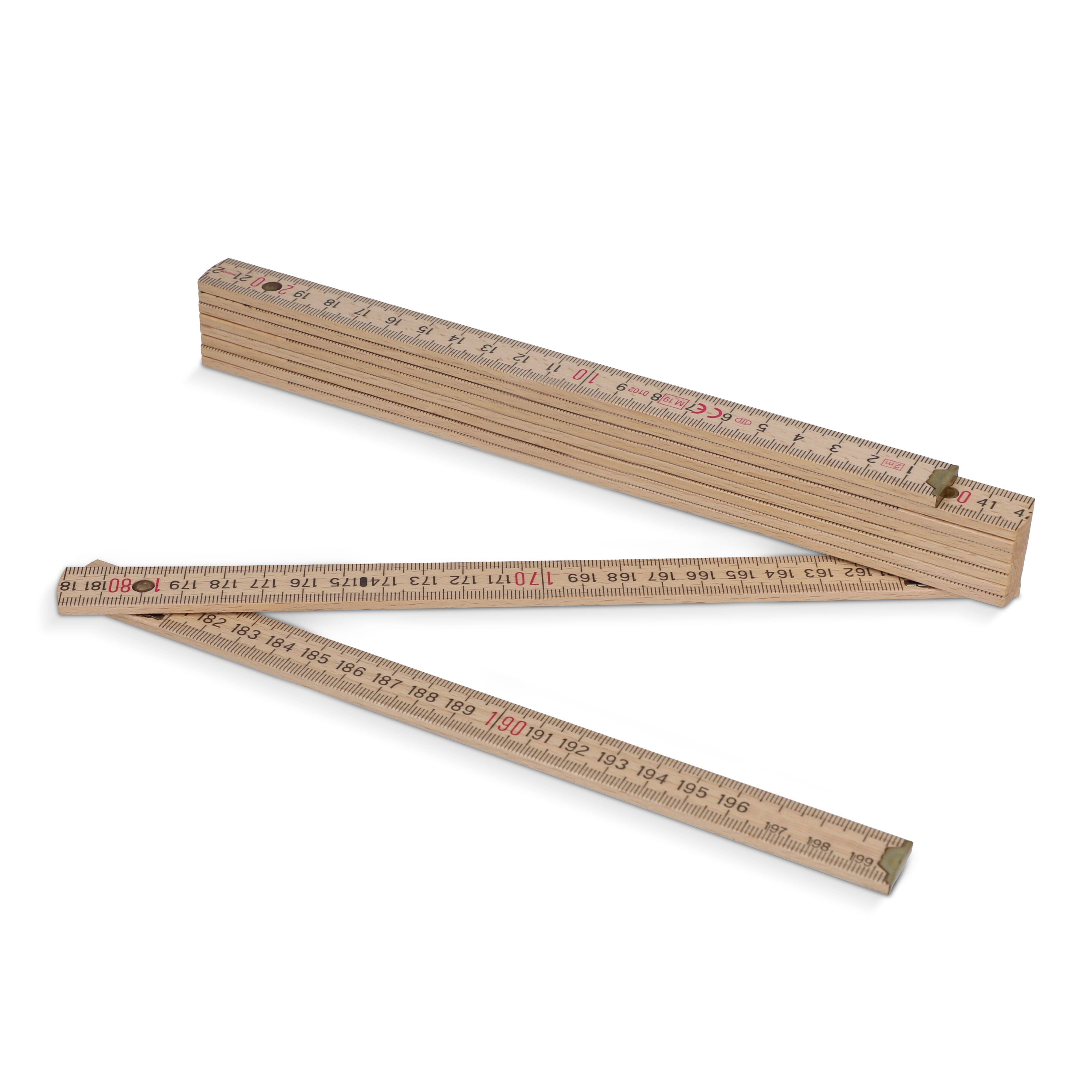 Zollstock 2m Premium natur