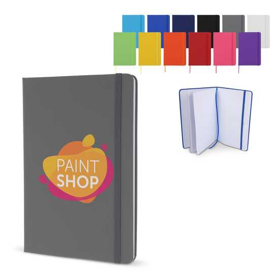 Notizbuch A5 PU mit Rasterpunktseiten