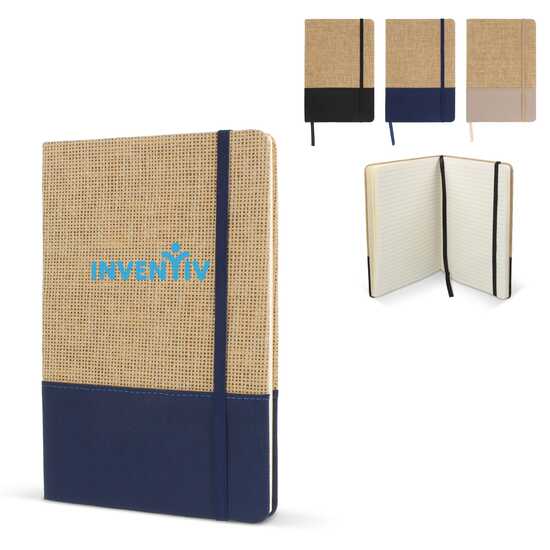 Notizbuch Jute R-PET