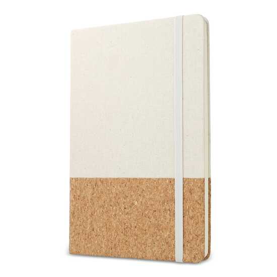 Notizbuch Baumwolle &amp; Kork A5