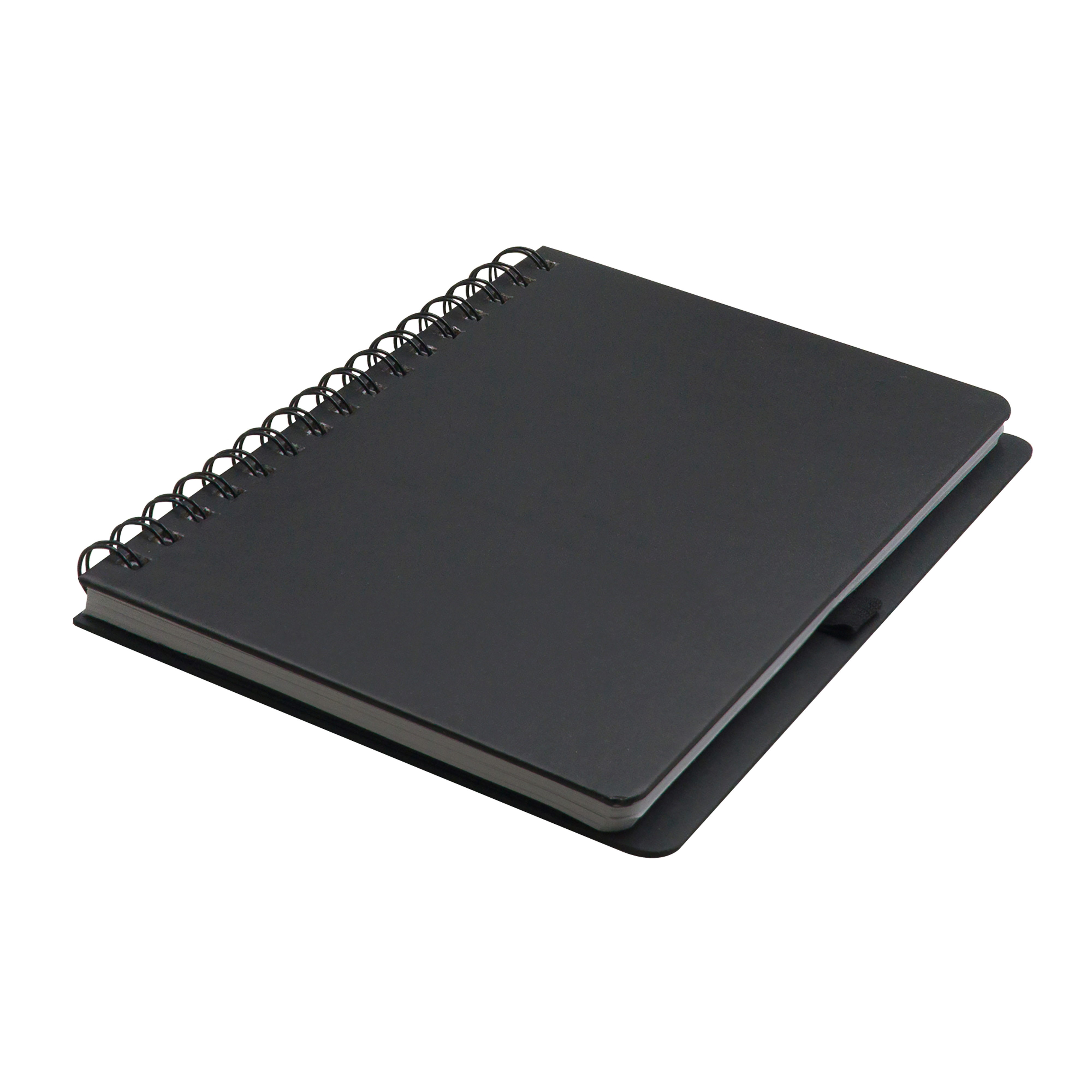 Notizbuch mit Spiralbindung, mit recycelten Papier, DIN A5