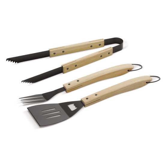 Grillset, Holzoptik