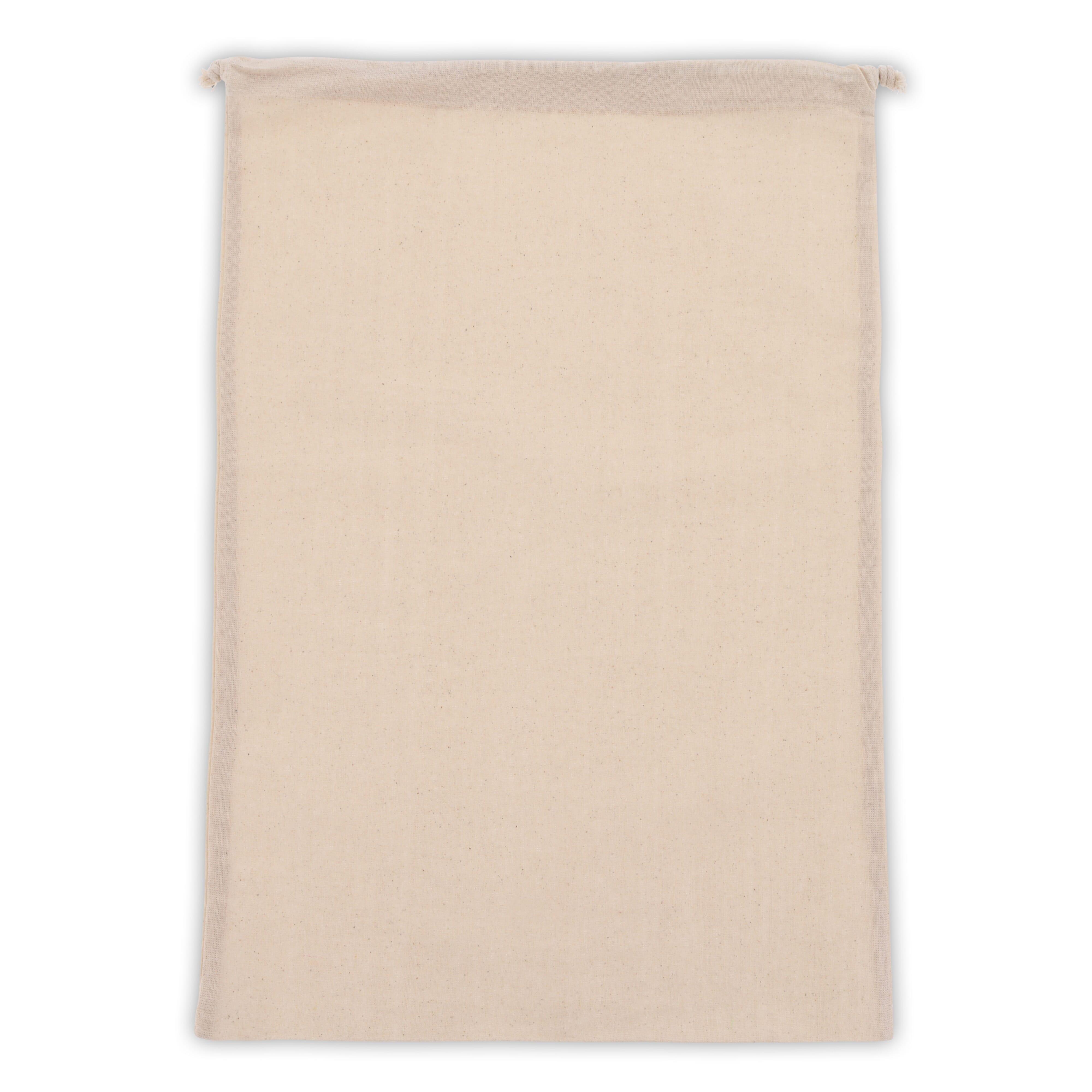 Zuziehbeutel OEKO-TEX® Baumwolle 140g/m² 30x45cm