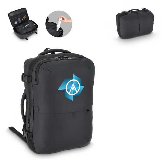 PU-beschichteter Dalston-Rucksack Vakuumrucksack 30 x 15 x 45 cm 20 l