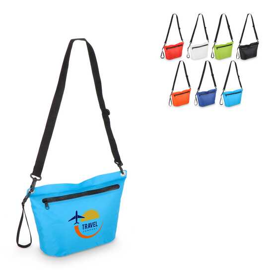 Wasserabweisende Ripstop-Umhängetasche 33 x 23 x 13 cm