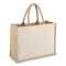 Jute-Baumwolle Tragetasche OEKO-TEX® 42,5 x 19 x 32cm 320g/m²