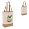 Baumwoll-Jute Tragetasche OEKO-TEX® 41 x 13 x 41cm 320g/m²