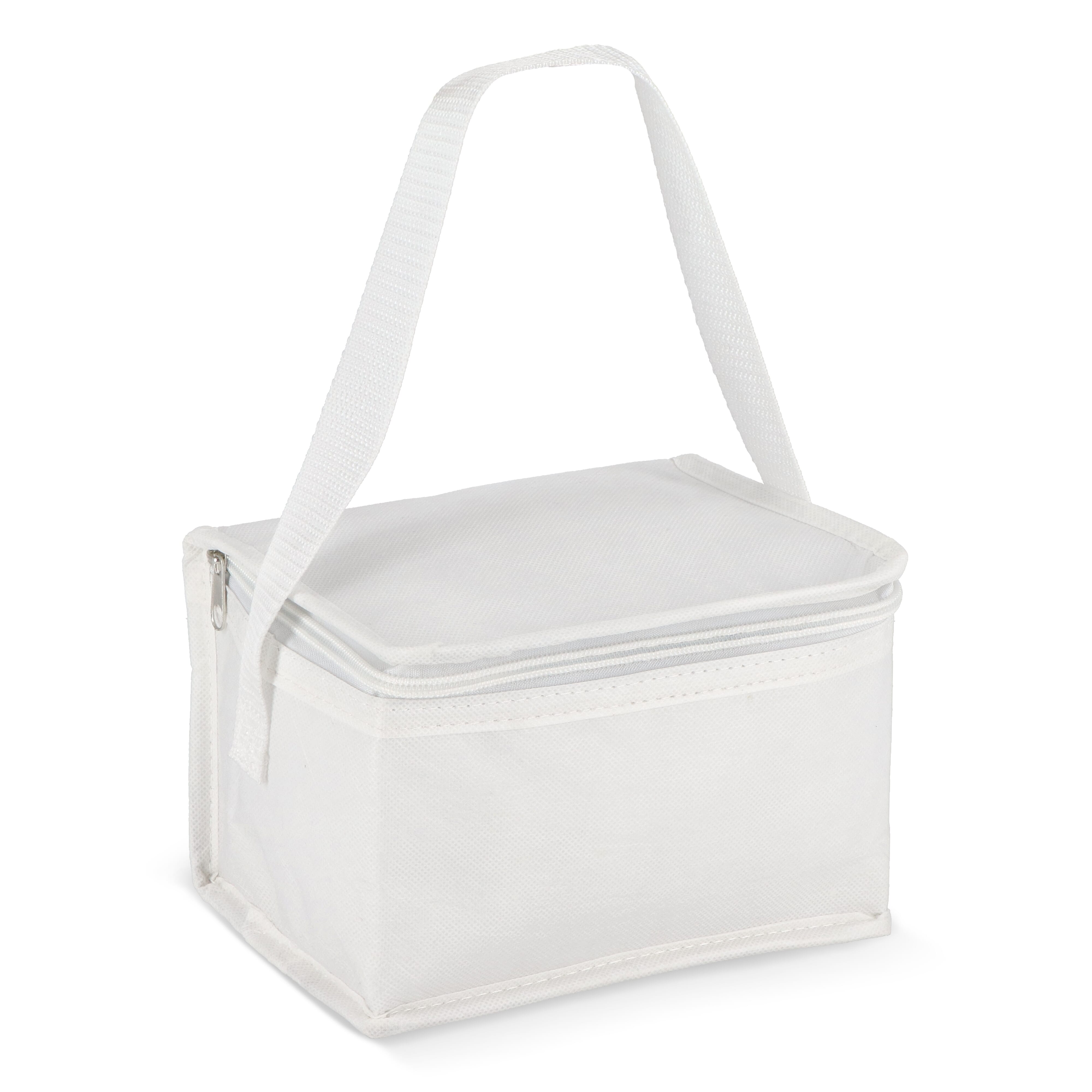 R-PET 6 Dosen-Kühltasche Non Woven 20x 13 x 12,5cm 75g/m²