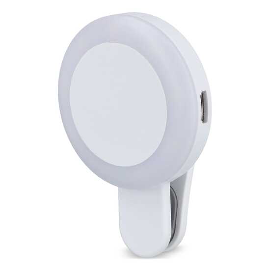 Universelle tragbare Selfie-LED-Leuchte mit 3 Helligkeitsstufen