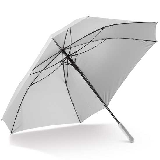 Luxus 27” quadratischer Regenschirm mit Hülle