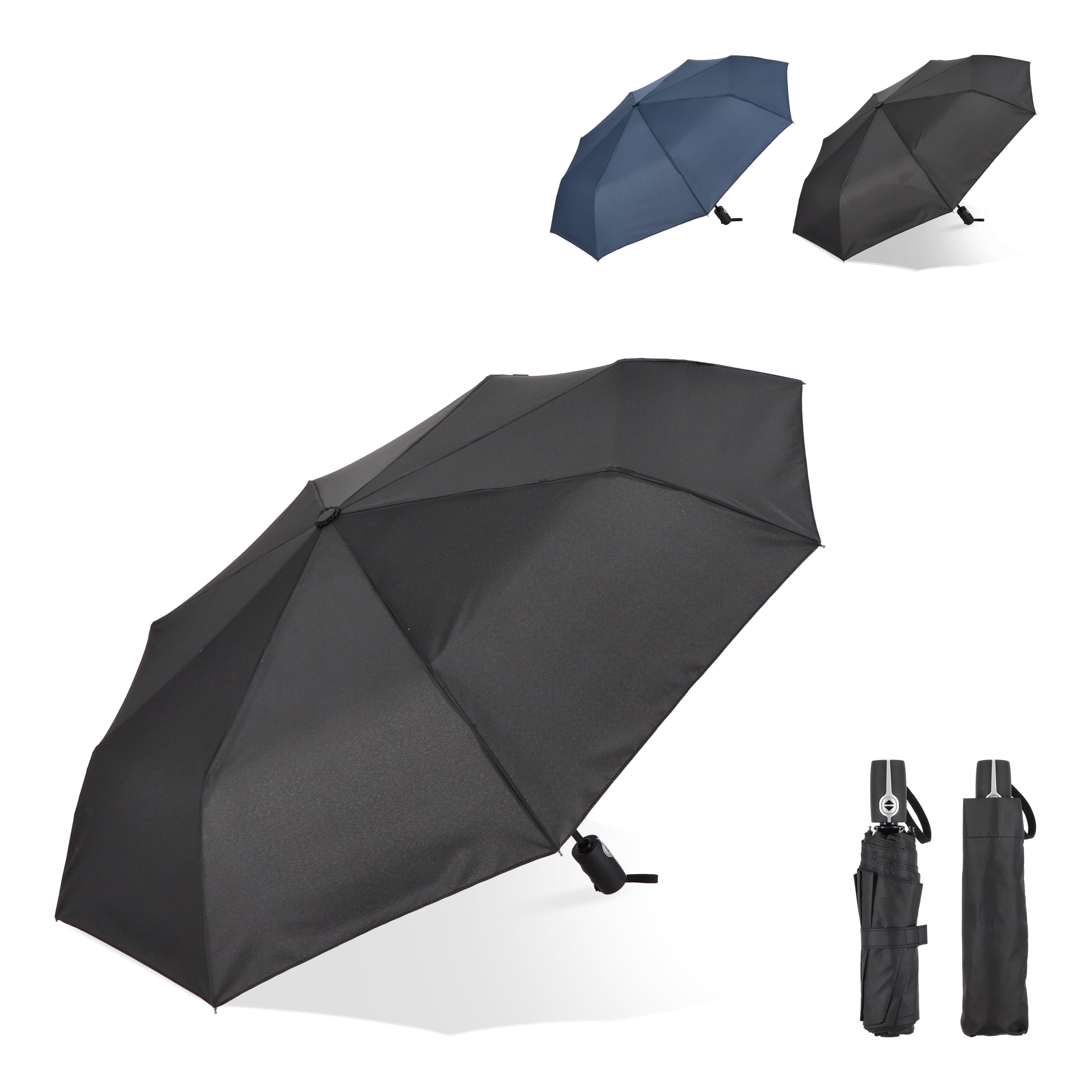 Taman Pongee 21" Faltbarer windproof Regenschirm Auto open &amp; close