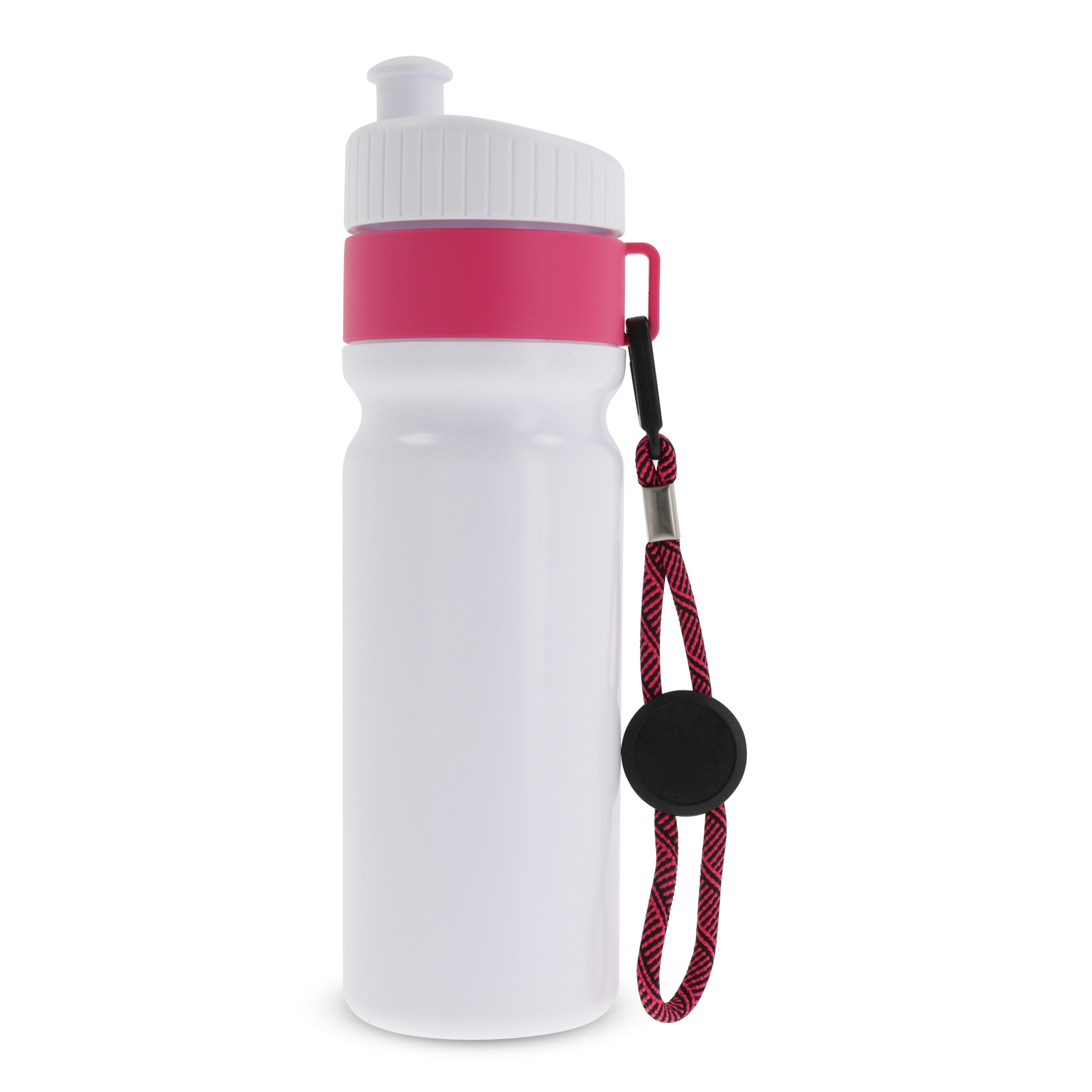 Sportflasche mit Rand und Kordel 750ml