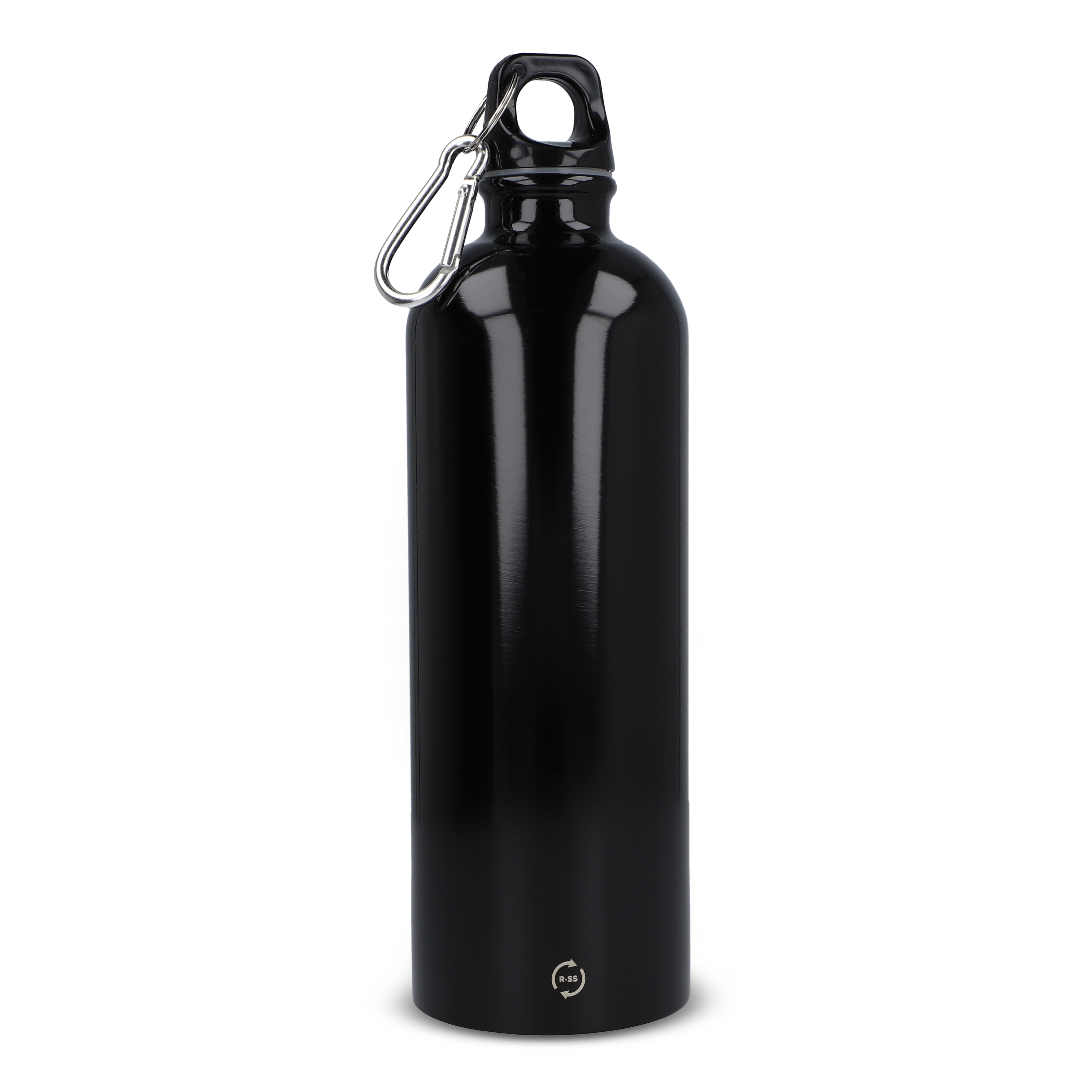 R-Edelstahl einwandige Flasche mit Karabiner 750ml
