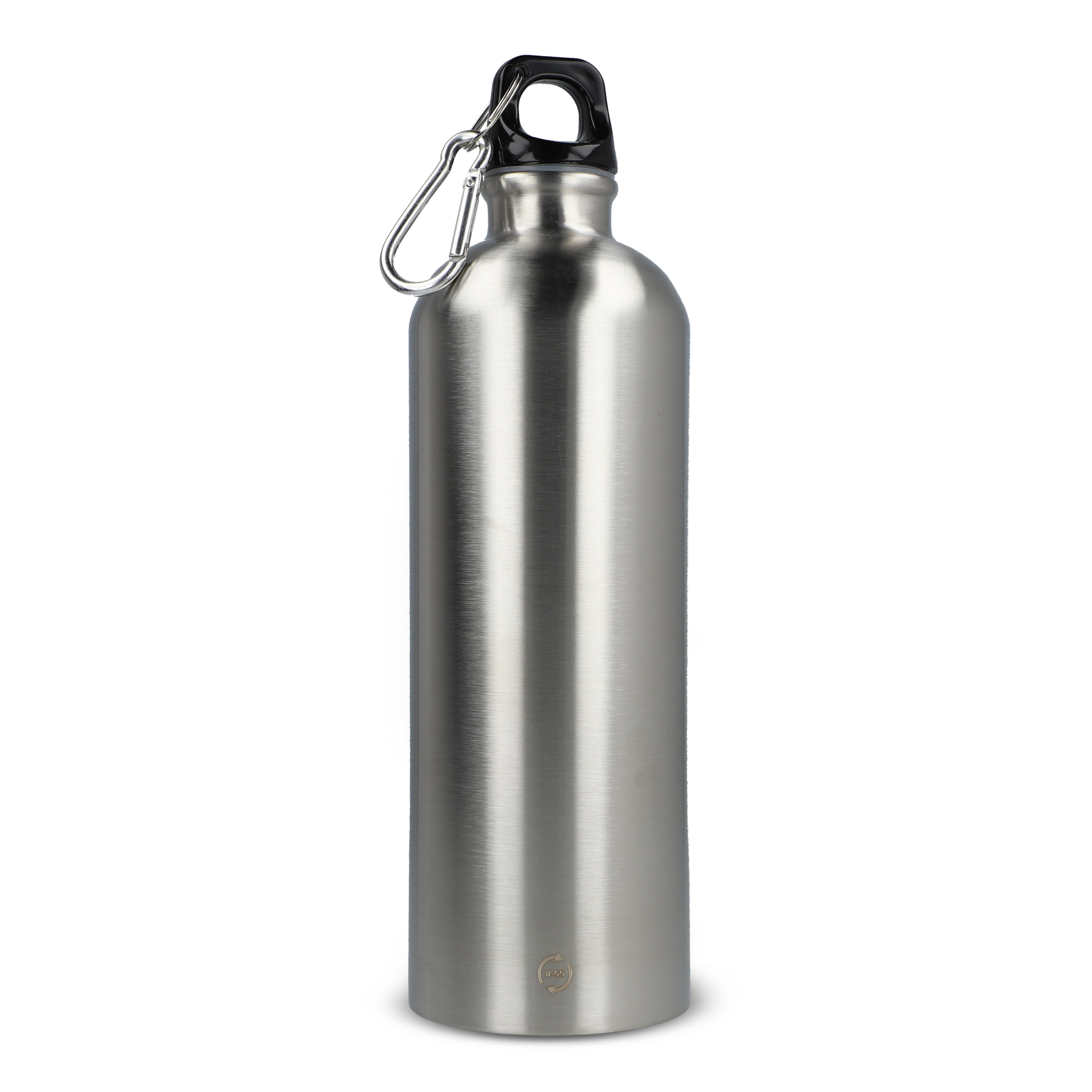 R-Edelstahl einwandige Flasche mit Karabiner 750ml