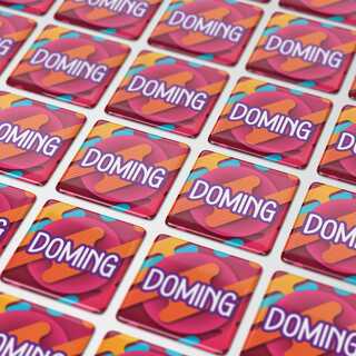 Doming Quadrat 13x13 mm