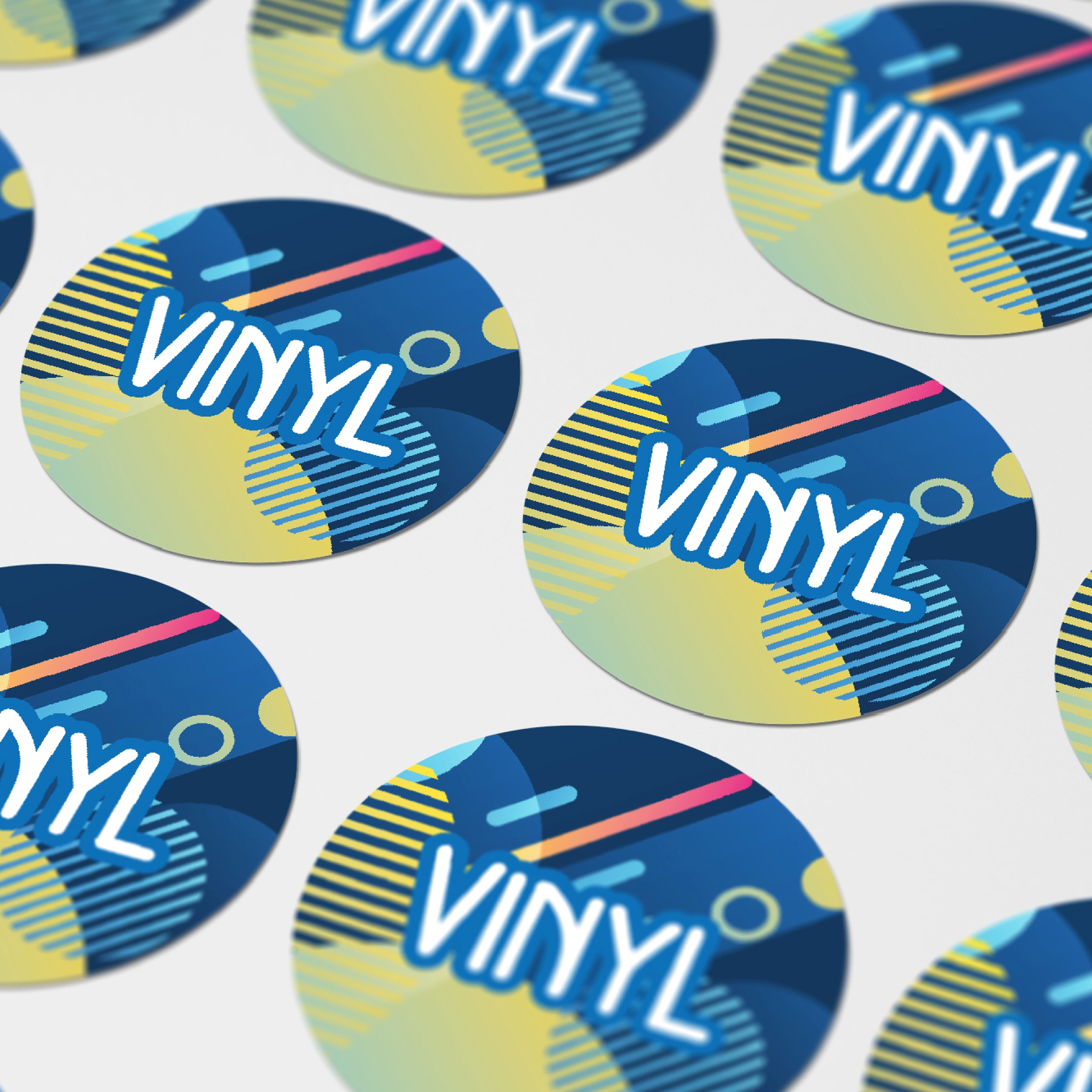 Vinyl Sticker Rund Ø 50 mm