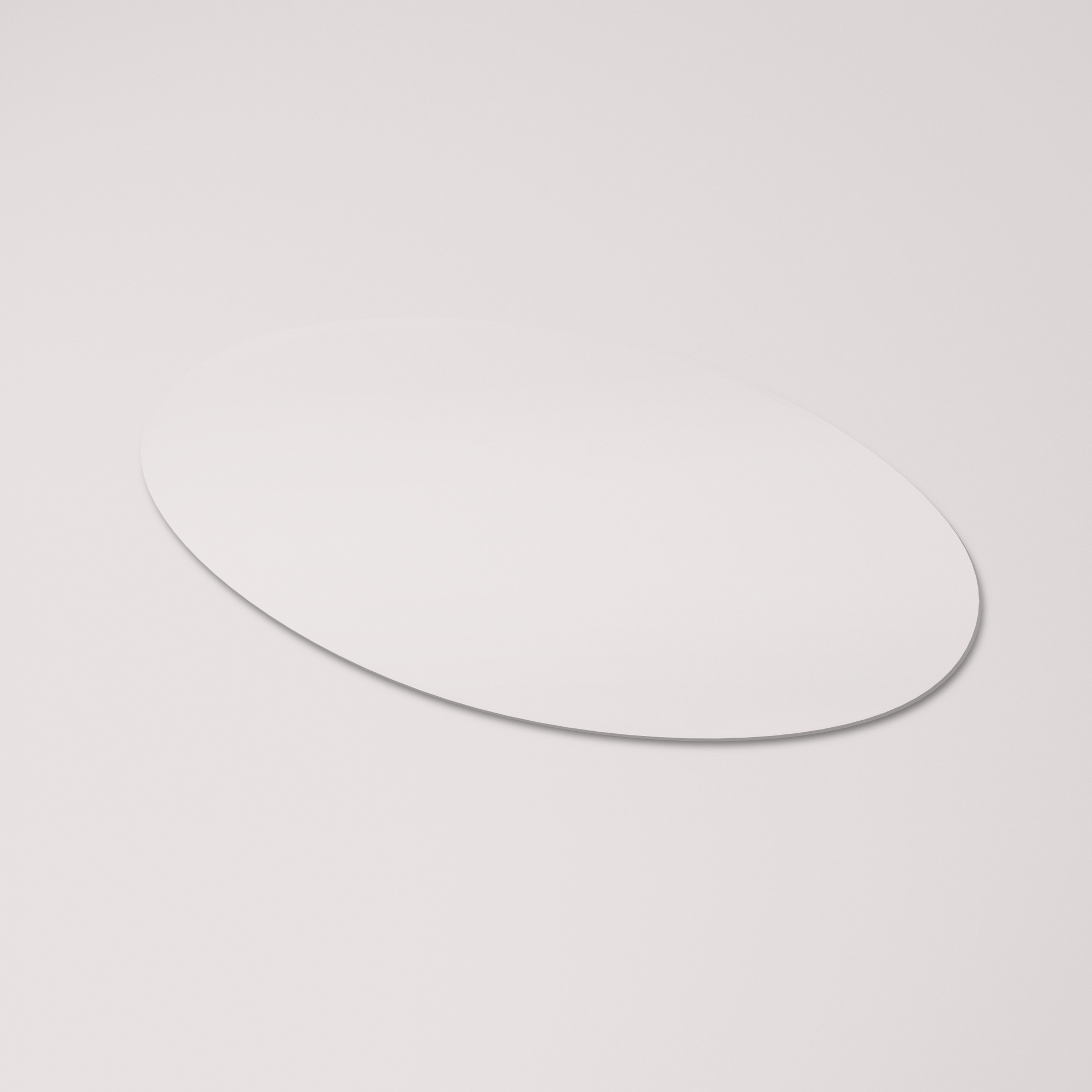 Vinyl Sticker Oval 20x10mm