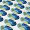 Vinyl Sticker Oval 40x20mm