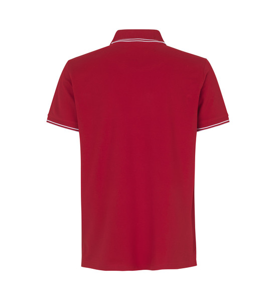 Kontrast Poloshirt | Stretch
