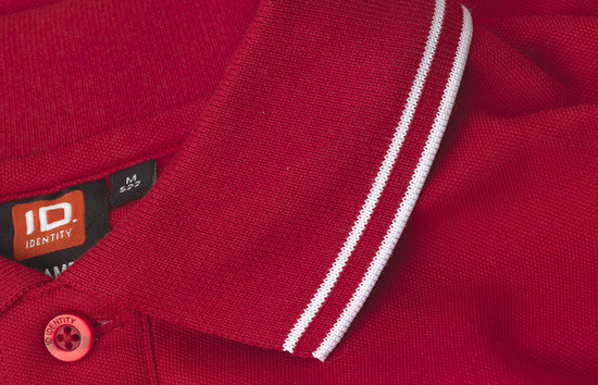 Kontrast Poloshirt | Stretch