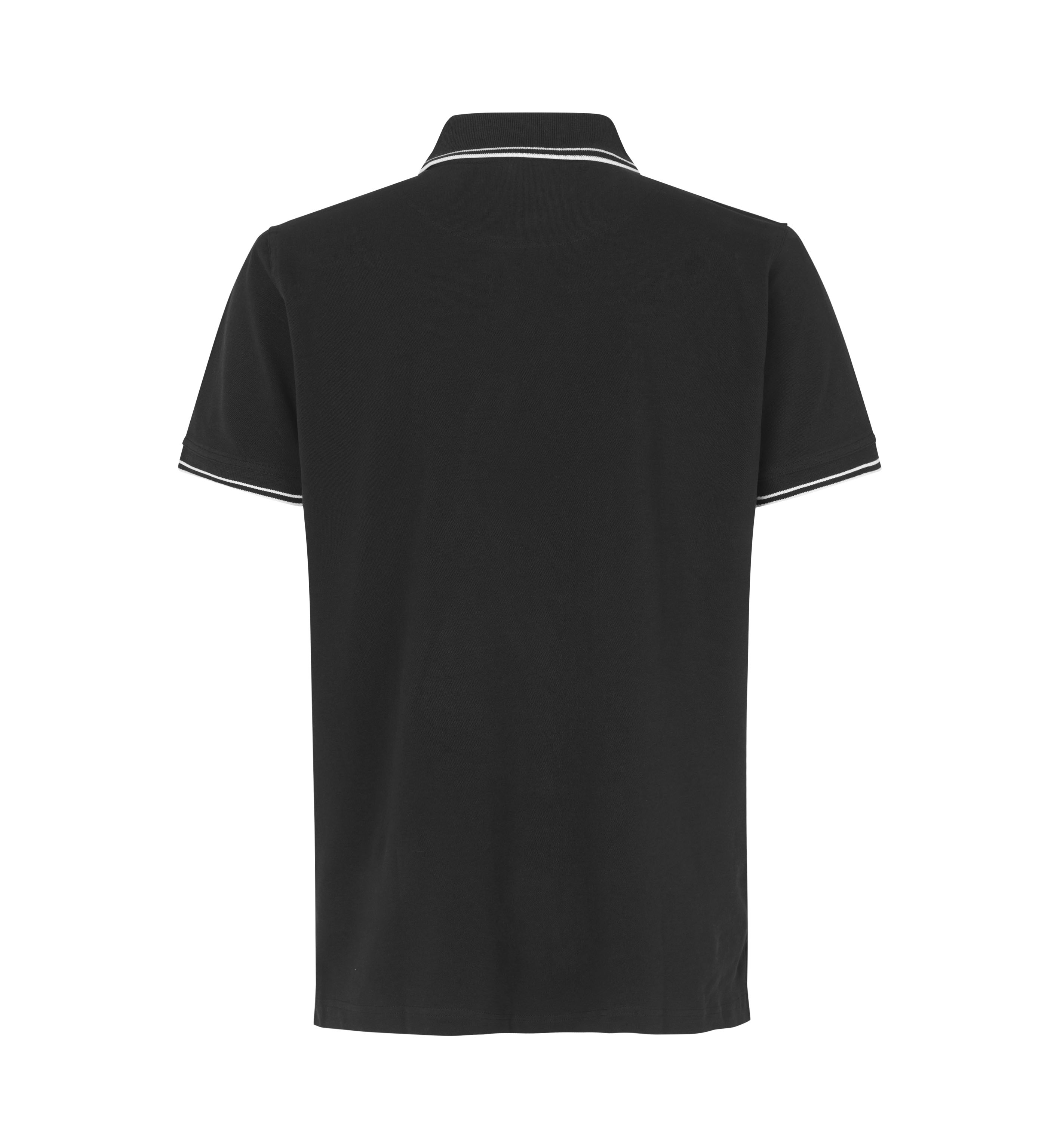 Kontrast Poloshirt | Stretch