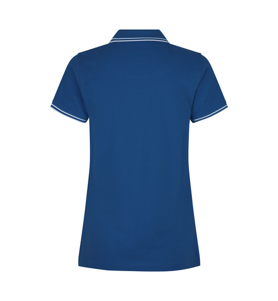 Kontrast Poloshirt | Stretch | Damen