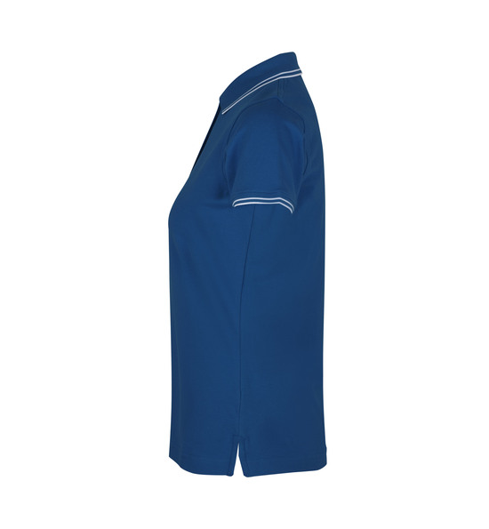 Kontrast Poloshirt | Stretch | Damen