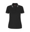 Kontrast Poloshirt | Stretch | Damen
