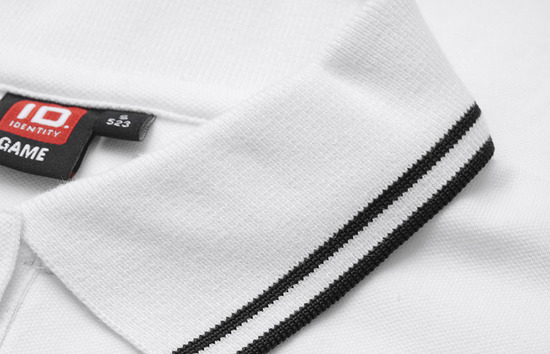 Kontrast Poloshirt | Stretch | Damen