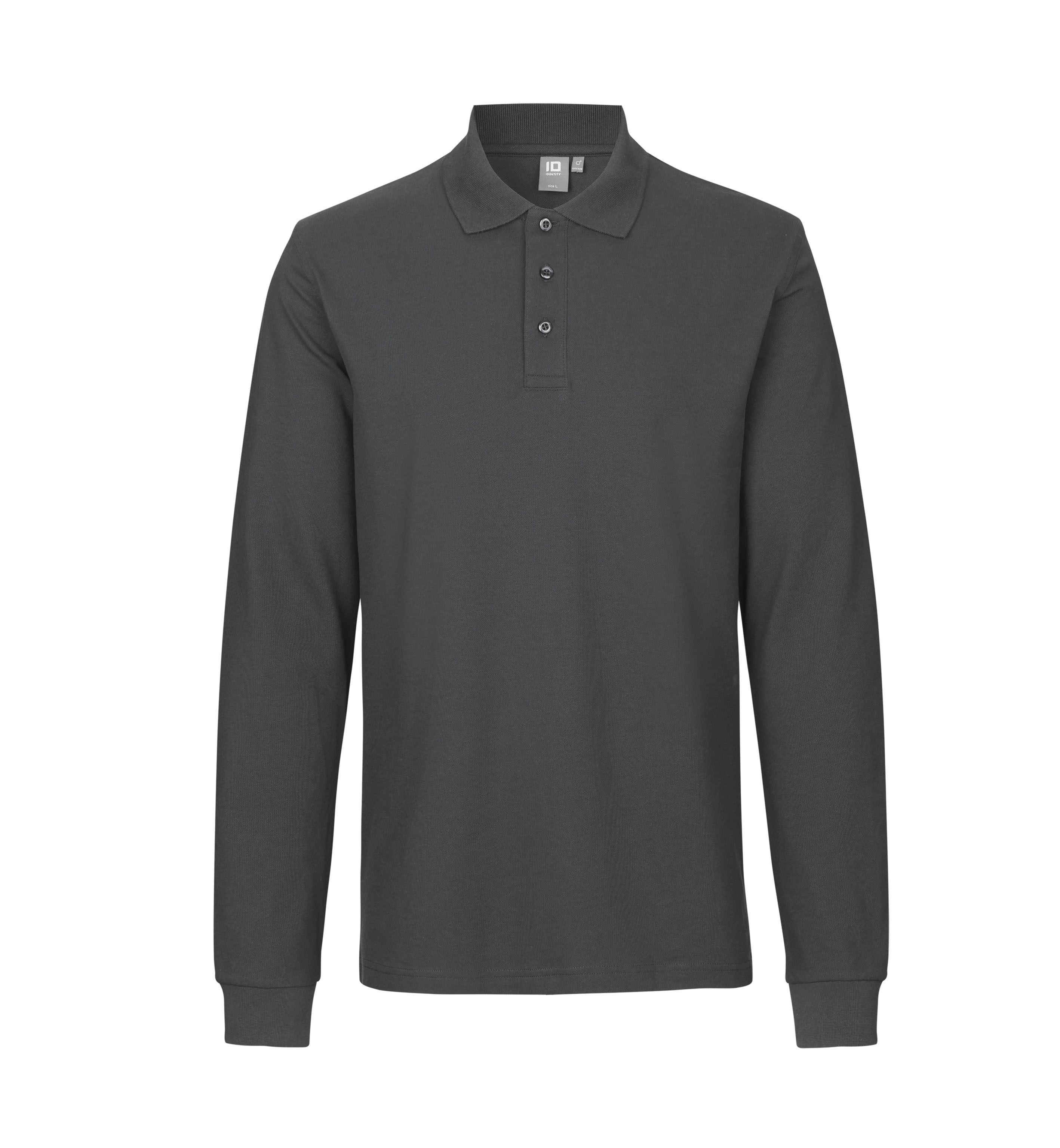 Langarm Poloshirt | Stretch