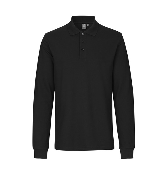 Langarm Poloshirt | Stretch