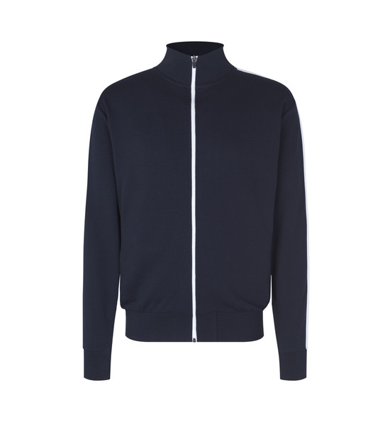 Sweat-Cardigan | Kontrast