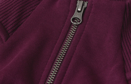 Sweat-Cardigan | Reißverschluss