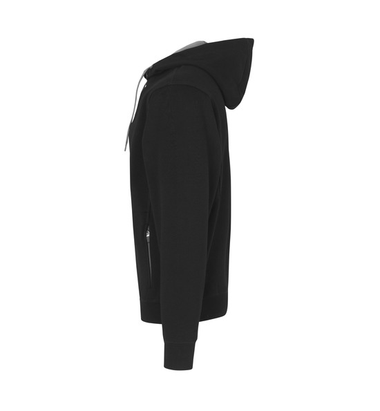 Sweat-Cardigan | eingefasst