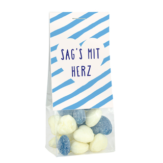 Naschbeutel Herzbonbons