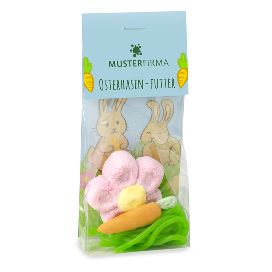 Naschbeutel Osterhasen-Futter