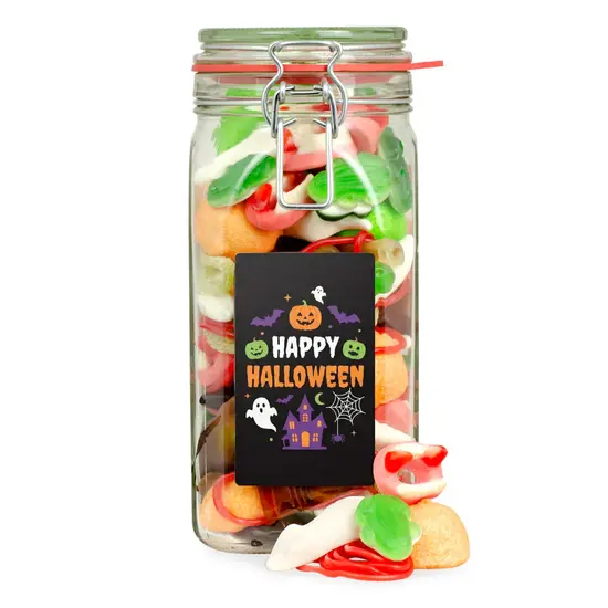 Bügelglas L - Halloween Mix