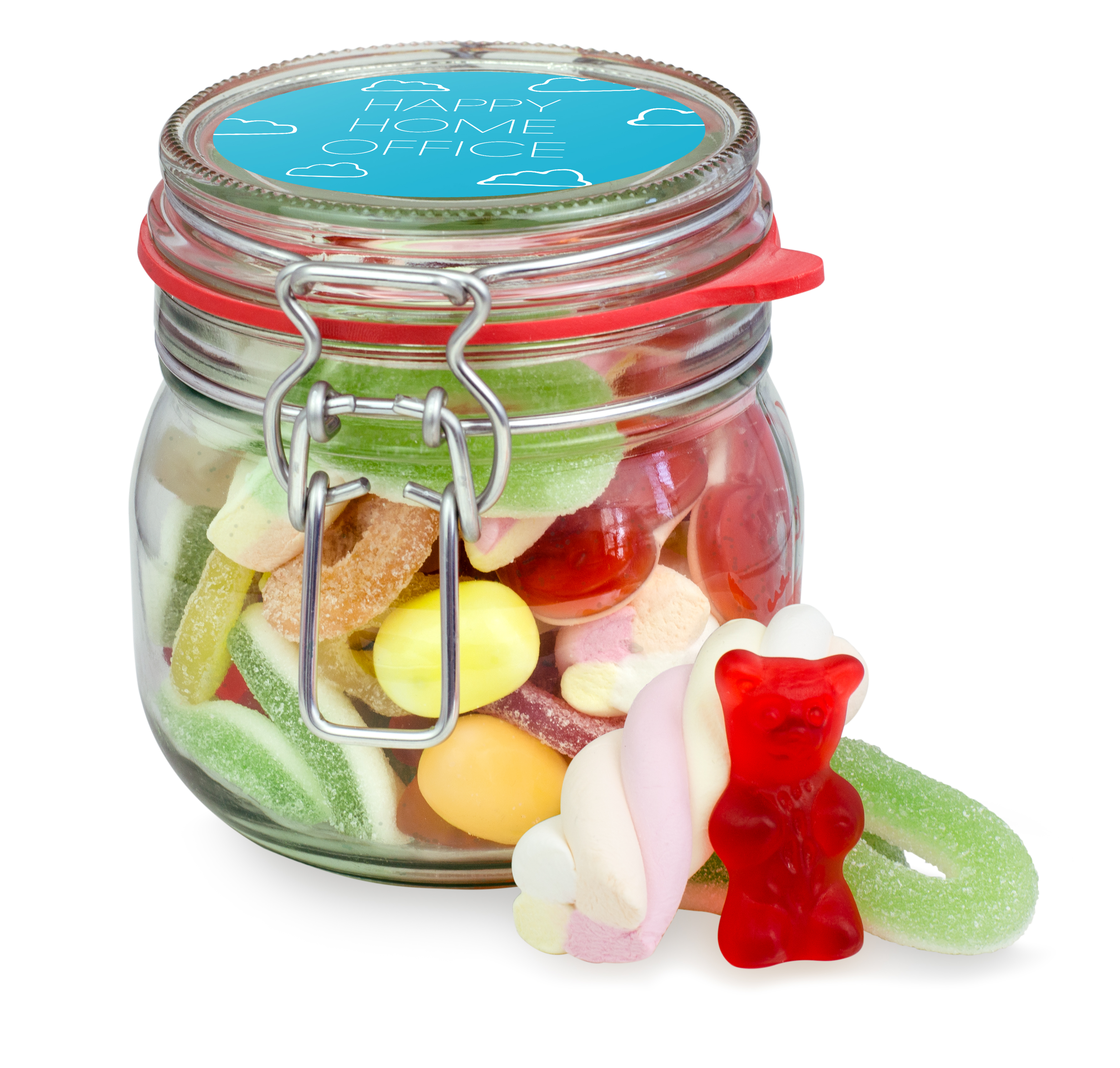 Bügelglas Happy Home Office