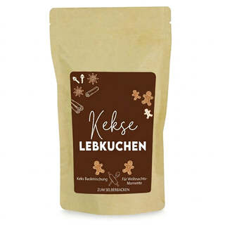 Ecobag L Lebkuchen mit Firmenlogo – Traditionelles Weihnachtsgeschenk