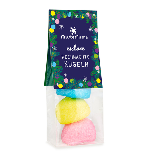 Naschbeutel Wunderbare Weihnachtskugeln
